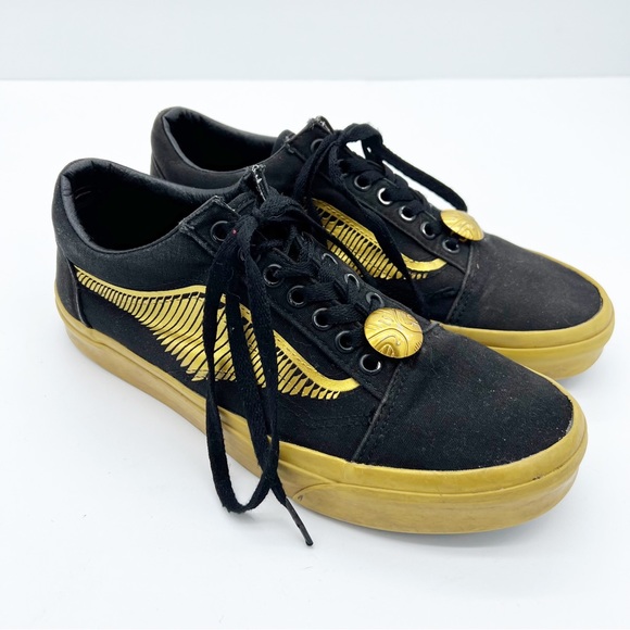 Vans Old Skool Harry Potter Golden Snitch Sneakers - Picture 1 of 10